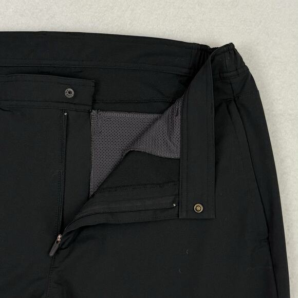 Mack Weldon Radius Jogger Pants Men’s Large Black Stretch Travel Athleisure - Picture 8 of 10